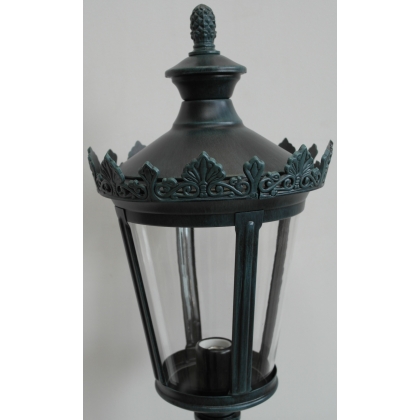  Lampadaire "Louvre" N°8 coloris vert sur  Moinat SA  - Antiquités décoration