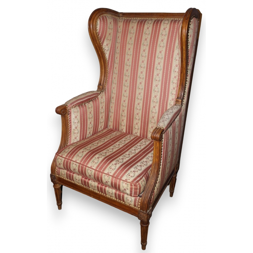 Bergère style Louis XVI à oreilles