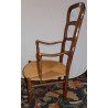 Provençal straw-seated armchair at  Moinat SA  - Antiques and home décor