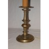  Lampe en laiton avec abat-jour en sur  Moinat SA  - Antiquités décoration