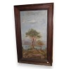 Paintings | Oil on canvas "Tree by the River" Moinat SA  - Antiques and home décor