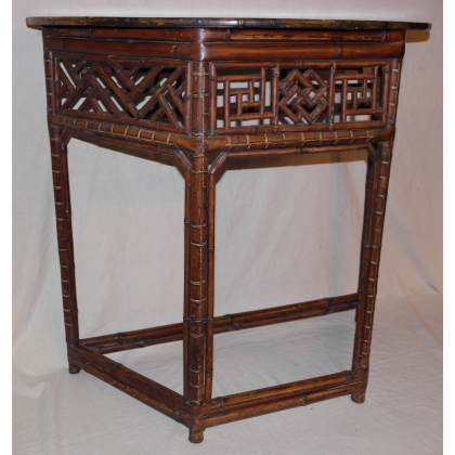 Pair of bamboo side tables from  Moinat SA  - Antiques and home décor