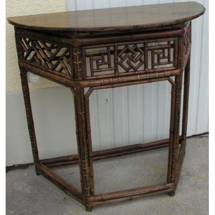 Pair of bamboo side tables from  Moinat SA  - Antiques and home décor
