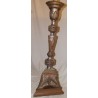 Electrified polychrome candlestick by Moinat SA – Antiques and home décor