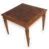  Petite table carrée avec filet de sur  Moinat SA  - Antiquités décoration