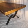  Table basse en métal émaillé vers 1960 sur  Moinat SA  - Antiquités décoration