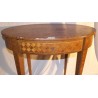  Table ovale Louis XVI marqueterie à sur  Moinat SA  - Antiquités décoration