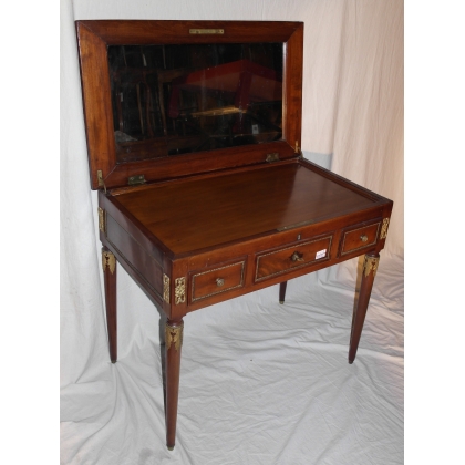  Coiffeuse d'homme Directoire garnie de sur  Moinat SA  - Antiquités décoration