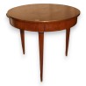  Table en acajou à 3 pieds avec 1 tiroir sur  Moinat SA  - Antiquités décoration