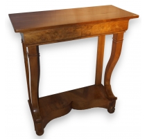 Console Louis-Philippe en noyer