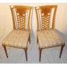 Set of 2 chairs and 2 armchairs by Moinat SA – Antiques and home décor