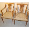 Set of 2 chairs and 2 armchairs by Moinat SA – Antiques and home décor