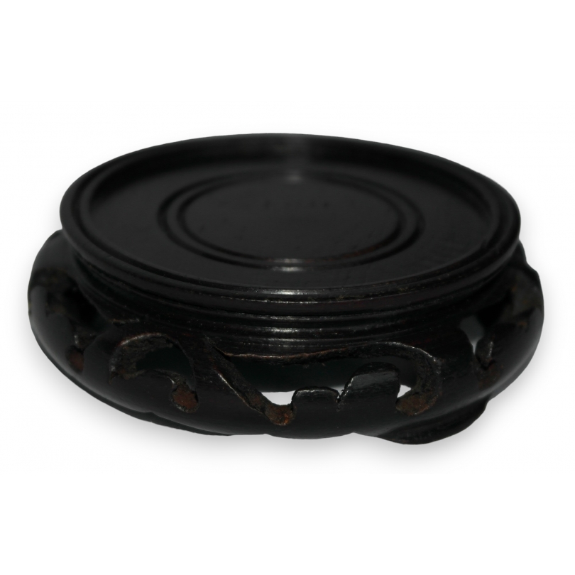 Wooden pedestal, Chinese, at Moinat SA – Antiques and home décor