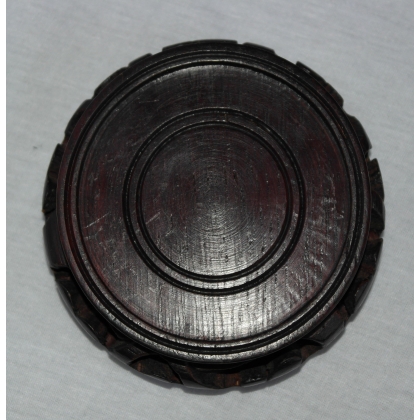 Wooden pedestal, Chinese, at Moinat SA – Antiques and home décor