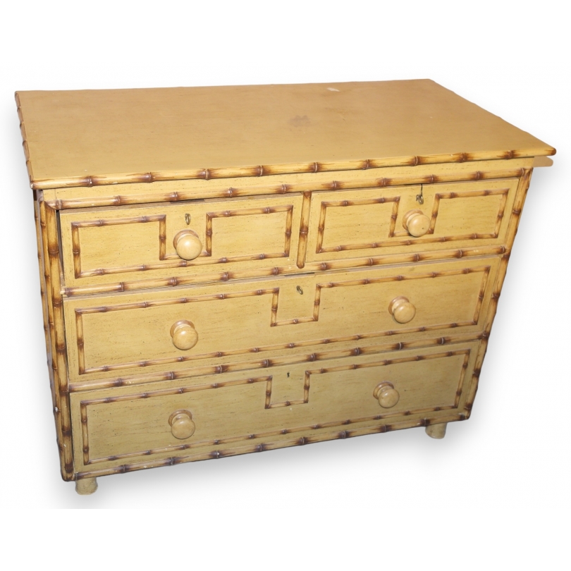  Commode en faux bambou vers 1950 sur  Moinat SA  - Antiquités décoration