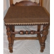Suite de 6 chaises Louis XIII Suisse en