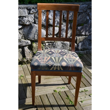 Directoire-style slatted chair at Moinat SA – Antiques and home décor