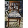 Directoire-style slatted chair at Moinat SA – Antiques and home décor