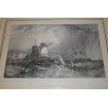 Engraving ‘The Surroundings of St Malo’ by Ad, on Moinat SA – Antiques and decorative items – Engravings, lithographs