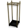 Square brass umbrella stand, base by  Moinat SA  - Antiques and home décor