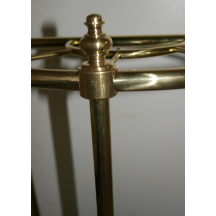 Half-moon brass umbrella stand, from  Moinat SA  - Antiques and home décor