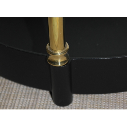 Half-moon brass umbrella stand, from  Moinat SA  - Antiques and home décor
