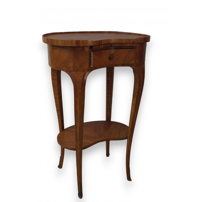 Chevet rognon style Louis XV en bois de