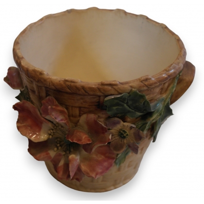 Cache-pot barbotine (en l\'état)