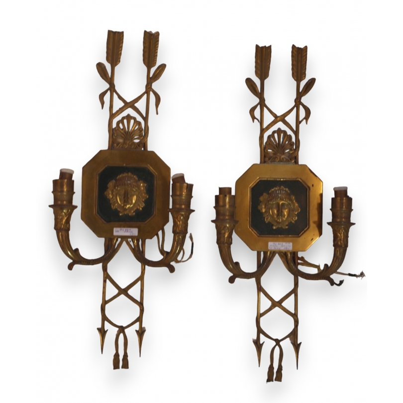 A pair of Empire-style wall lights from  Moinat SA  - Antiques and home décor