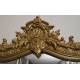 Miroir Napoléon III cadre doré