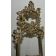 Chevalet style baroque en laiton poli