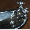 "Bathtub" soap dish, made of brass, from Moinat SA – Antiques and home décor