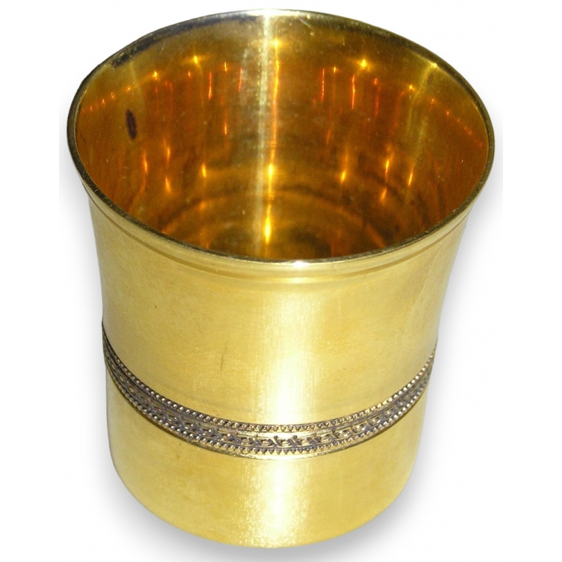 Gobelet en argent vermeil Puiforcat
