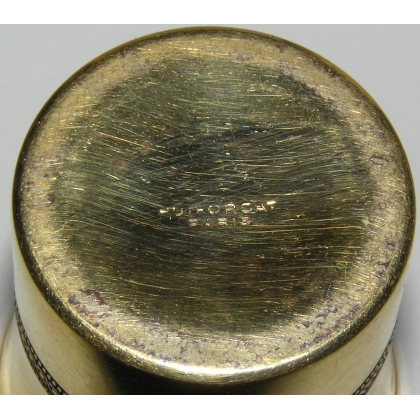  Gobelet en argent vermeil Puiforcat sur  Moinat SA  - Antiquités décoration