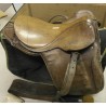 Leather horse saddles and miscellaneous items at  Moinat SA  - Antiques and home décor