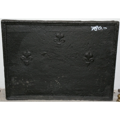  Plaque de cheminée en fonte sur  Moinat SA  - Antiquités décoration