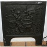  Plaque de cheminée en fonte "forgeron" sur  Moinat SA  - Antiquités décoration