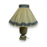  Lampe beige et bleu sur  Moinat SA  - Antiquités décoration