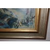 Paintings | Oil on canvas ‘Boat on the Canal’ Moinat SA  – Antiques and home décor