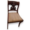 Chaise anglaise en acajou