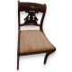 Chaise anglaise en acajou