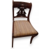 Chaise anglaise en acajou