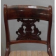 Chaise anglaise en acajou