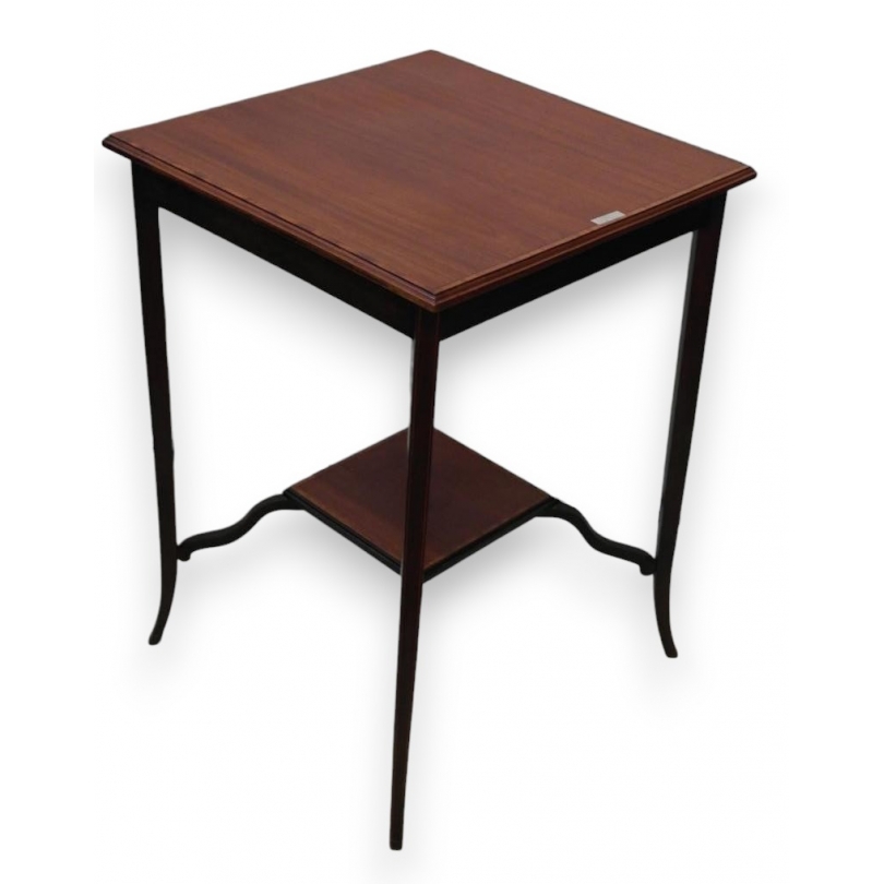  Petite table carrée à 2 plateaux en sur  Moinat SA  - Antiquités décoration