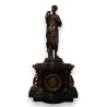 Napoleon III clock in black marble, by Moinat SA – Antiques and home décor
