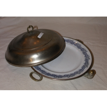 Metal plate warmers at  Moinat SA  - Antiques and home décor