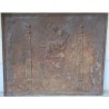  Plaque de cheminée en fonte sur  Moinat SA  - Antiquités décoration