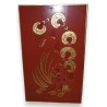 Paintings | ‘Ouistiti’ lacquer painting in red and gold by Moinat SA  – Antiques and home décor