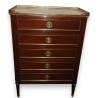  Chiffonnier style Louis XVI en acajou sur  Moinat SA  - Antiquités décoration