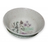 Bol turquoise motif fleurs de Menelika